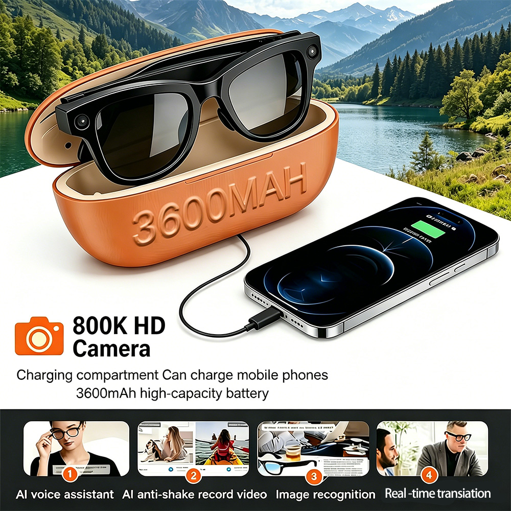 Smart Glasses Lens - 2026 New AI Smart Glasses with