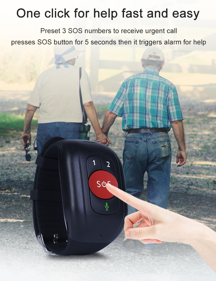 Elder 4G LTE GPS Tracker Brace – Fall Detection Watch Bewertung und Preis