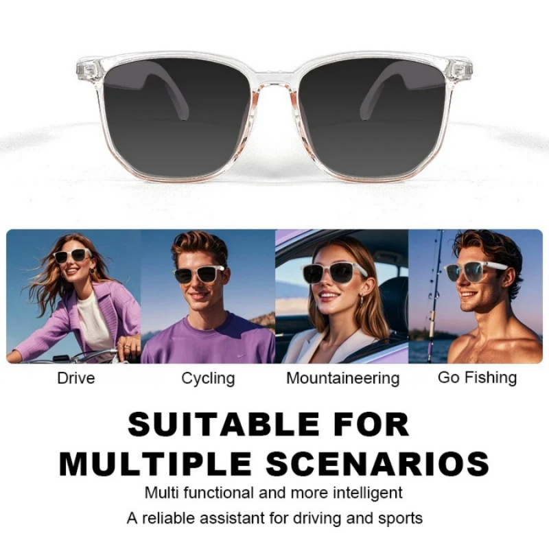 1 pair AI smart glasses Blueto – Smart Glasses Lens Bewertung und Preis