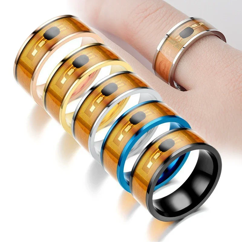 Luxury NFC Stainless Steel Pho – Smart Ring Nfc Pay Bewertung und Preis