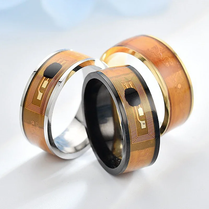 Luxury NFC Stainless Steel Pho – Smart Ring Nfc Pay Bewertung und Preis