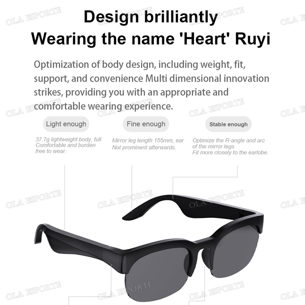 New Smart Bluetooth V5.3 Sungl – Smart Glasses Lens Bewertung und Preis