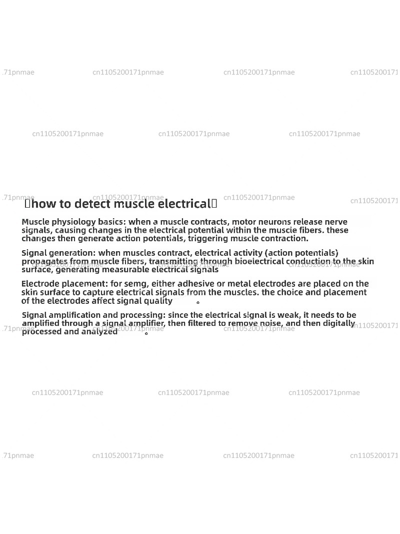 Dry Electrode SEMG Sensor EMG  – Muscle Sensor Emg Bewertung und Preis