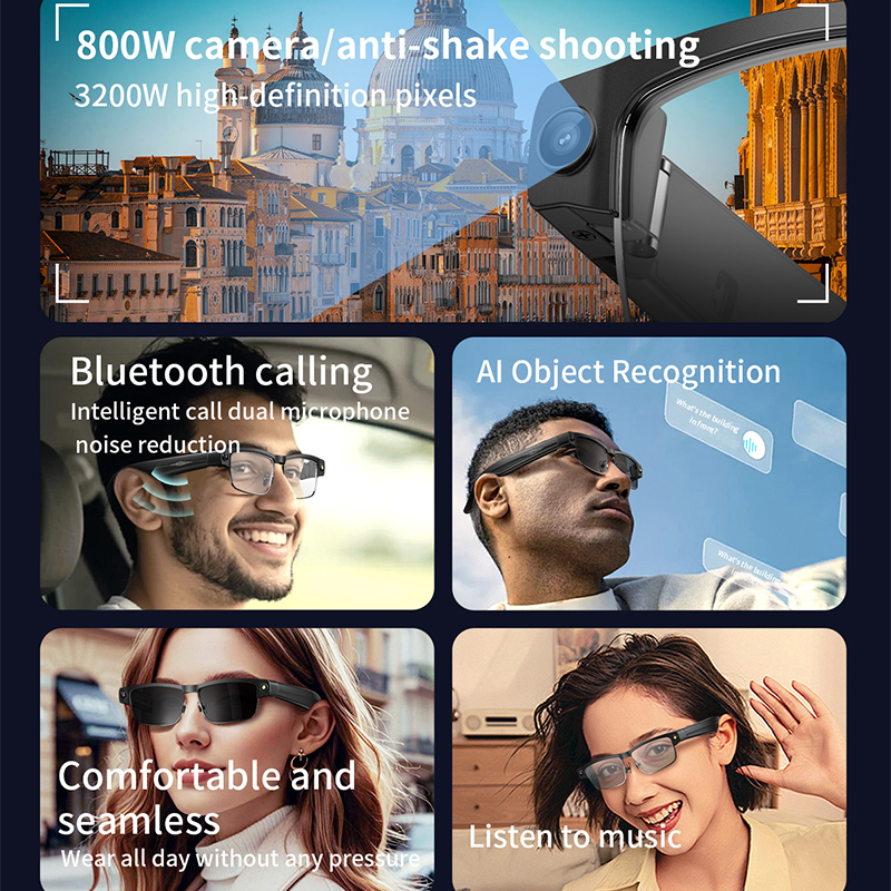 2026 New Al Smart Glasses 800W – Smart Glasses Lens Bewertung und Preis