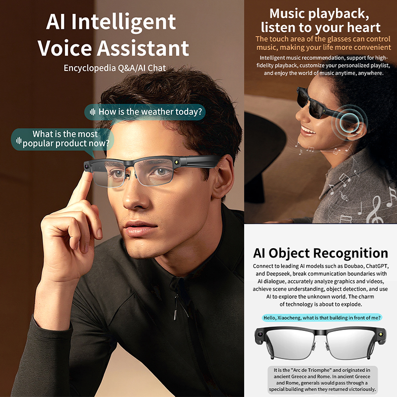 2026 New Al Smart Glasses 800W – Smart Glasses Lens Bewertung und Preis
