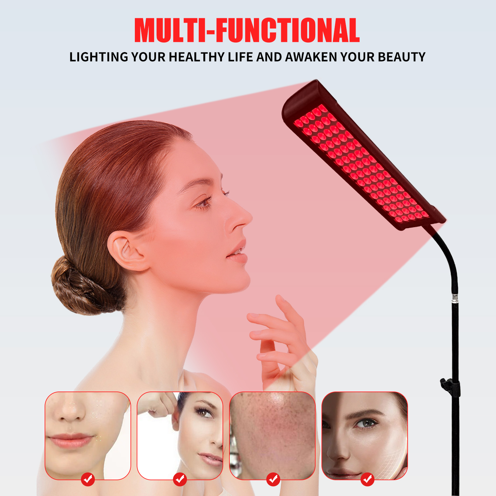 Red Light Therapy Panel Lamp L – Galvanic Skin Sensor Bewertung und Preis