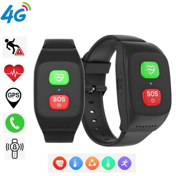 Fall Detection 4G Elderly Smar – Fall Detection Watch Bewertung und Preis