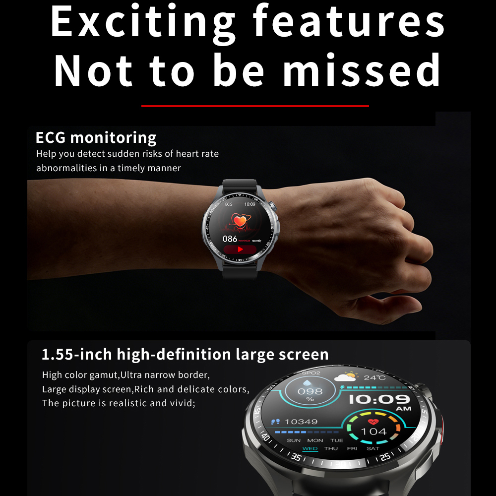 SOS Alert Heart Rate Fitness S – Fall Detection Watch Bewertung und Preis