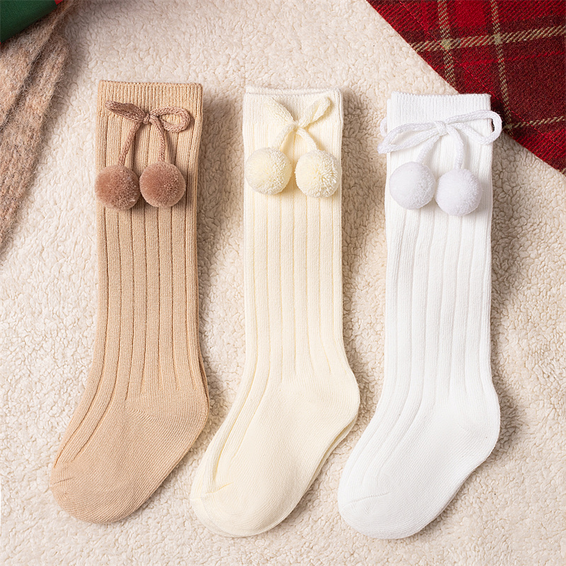 3Pairs/Lot Baby Ball Knee High – Baby Sock Oximeter Bewertung und Preis