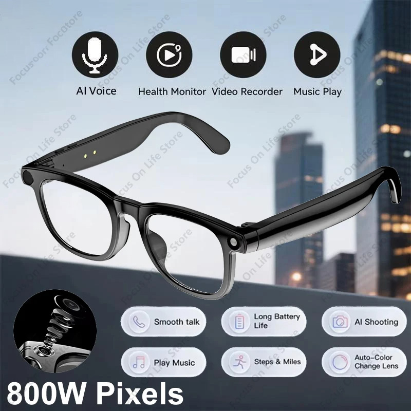 AI Smart Glasses 800W HD Camer – Smart Glasses Lens Bewertung und Preis