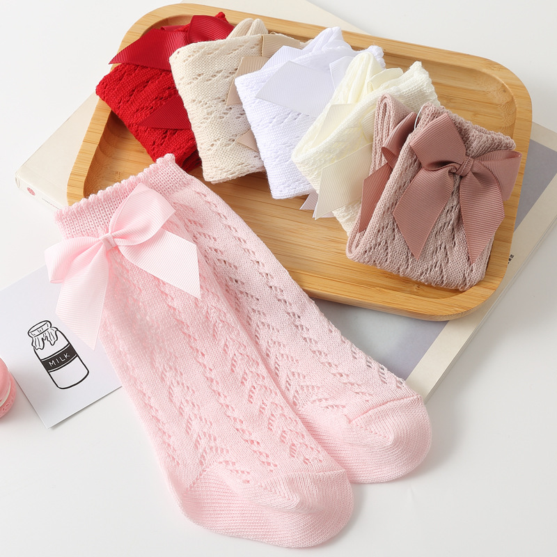 1 Pairs Summer Fashion Bow Bab – Baby Sock Oximeter Bewertung und Preis