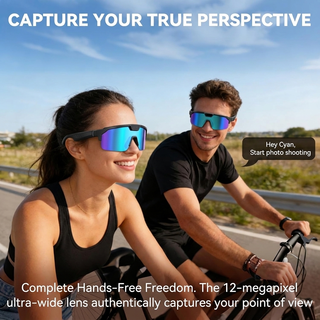 2026New AI Smart Glasses 1200P – Smart Glasses Lens Bewertung und Preis