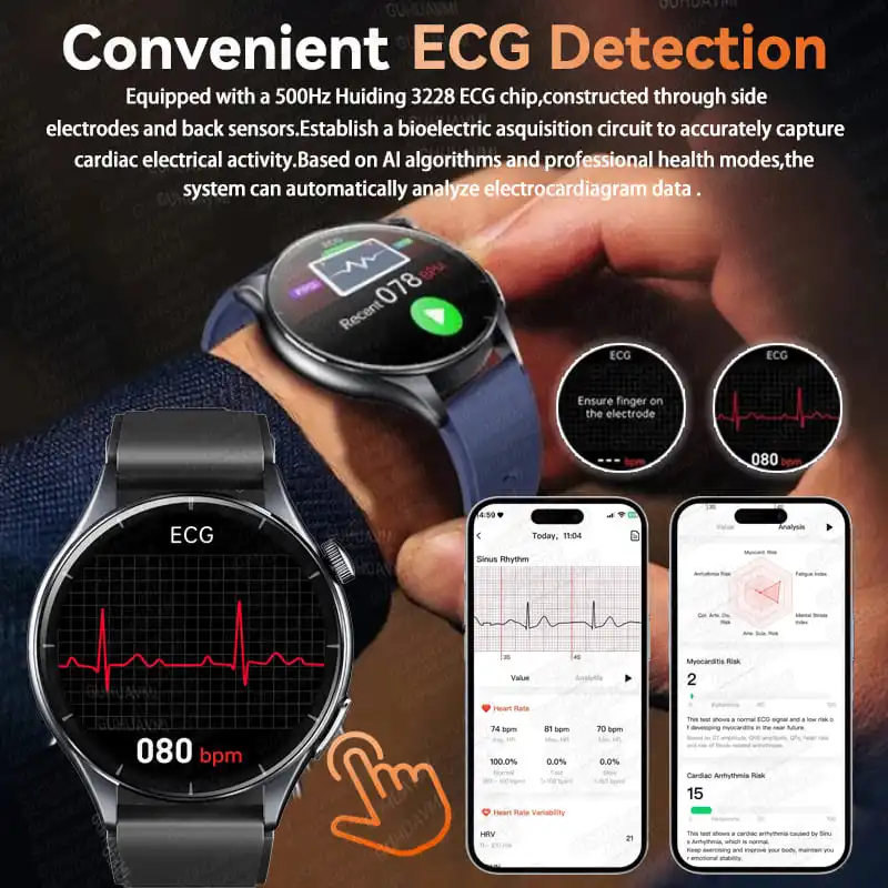 ECG Health Diagnosis Smart Wat – Fatigue Band Monitor Bewertung und Preis
