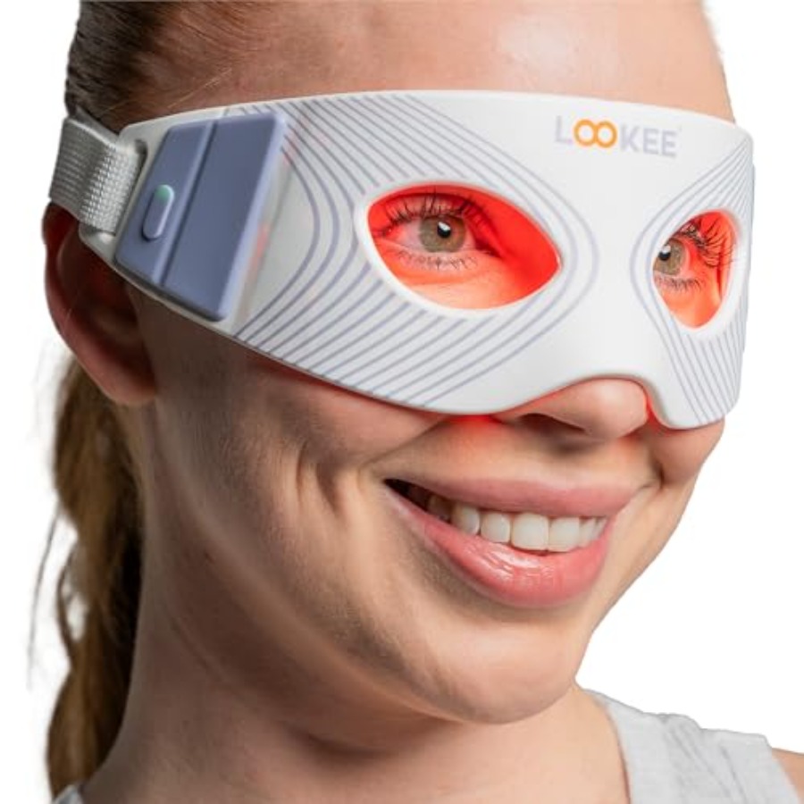 LOOKEE Under Eye Red Light The – Light Therapy Glasses Bewertung und Preis