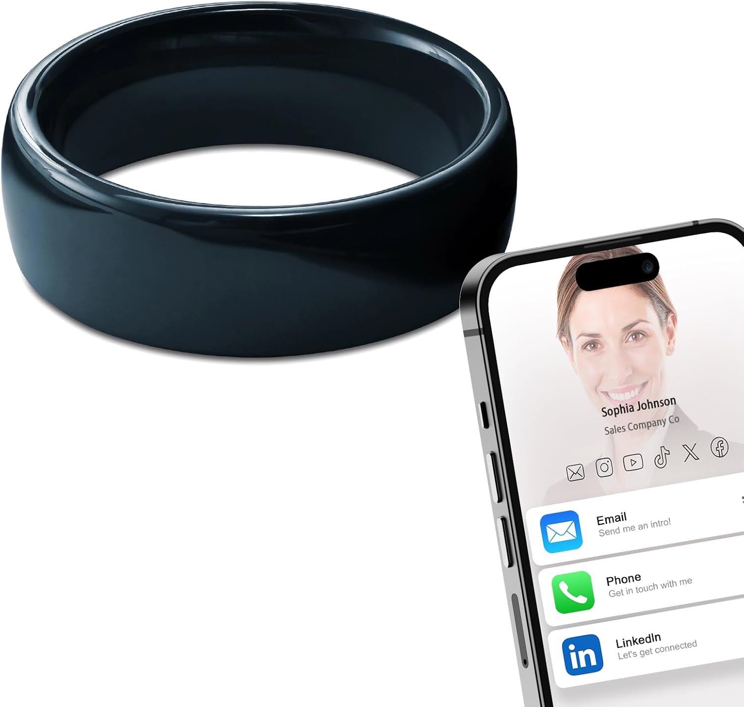 Ntag215 NFC Full Ceramic Smart – Smart Ring Nfc Pay Bewertung und Preis